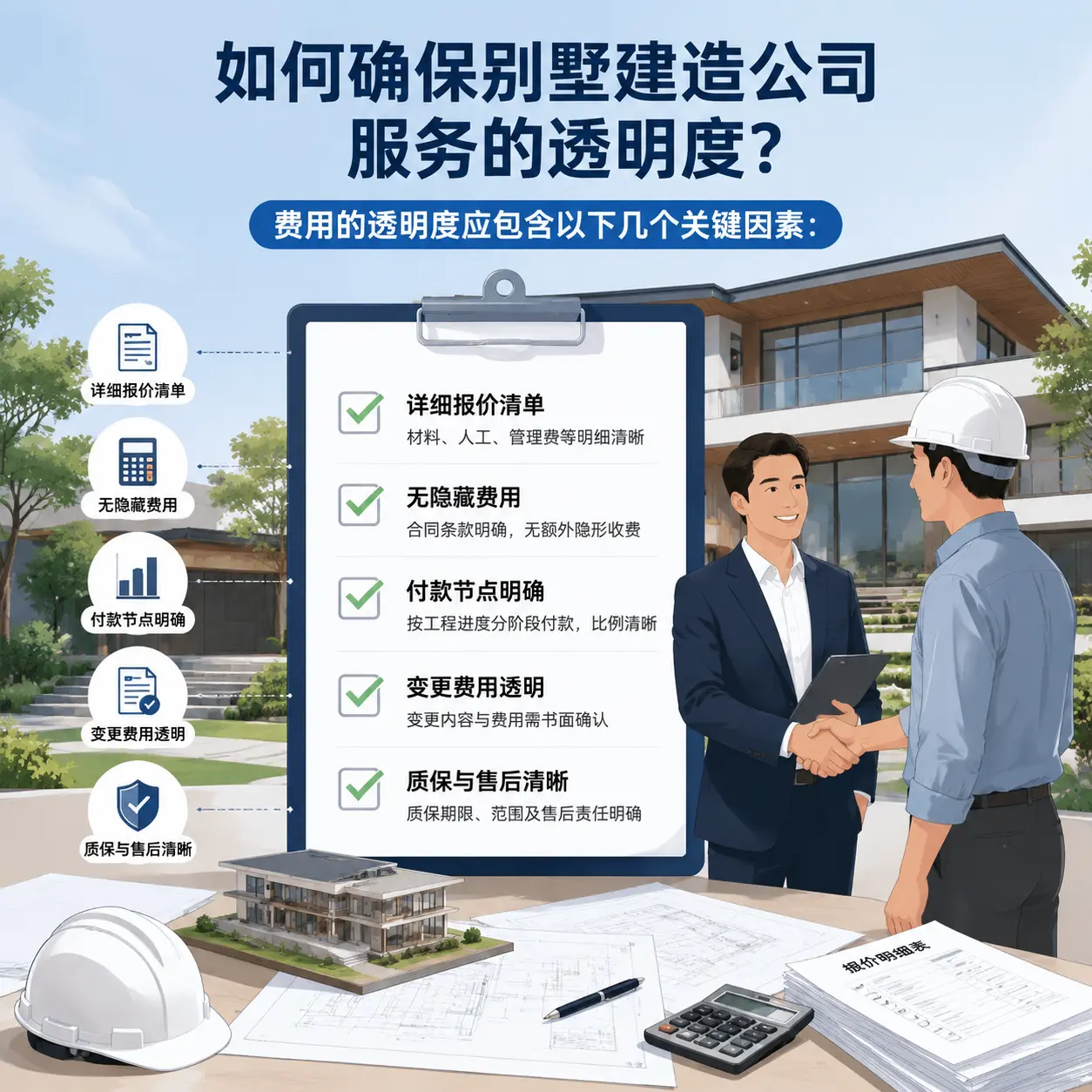 在 乌当 如何确保别墅建造公司服务的透明度?