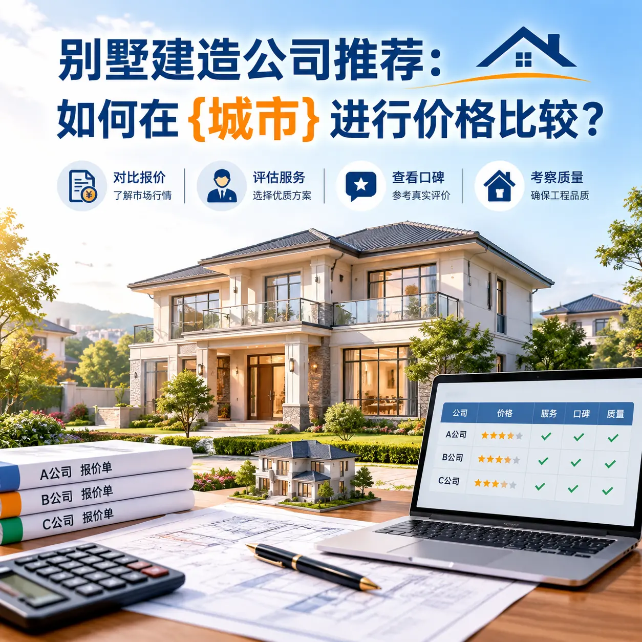 别墅建造公司推荐:如何在 乌当 进行价格比较?