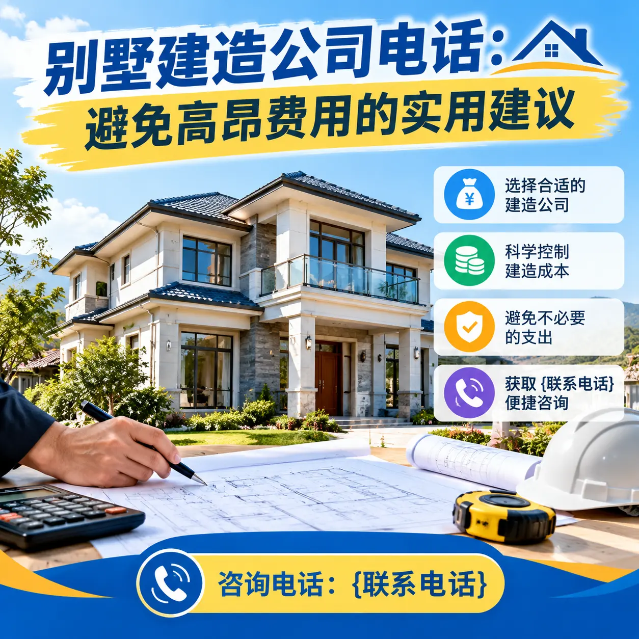 乌当别墅建造公司电话:避免高昂费用的实用建议