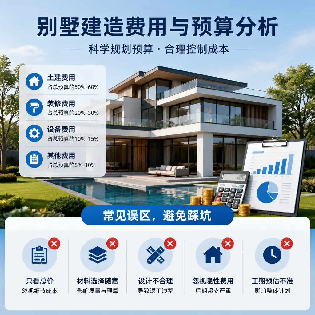 别墅建造公司推荐： 乌当 建造别墅的费用与预算分析