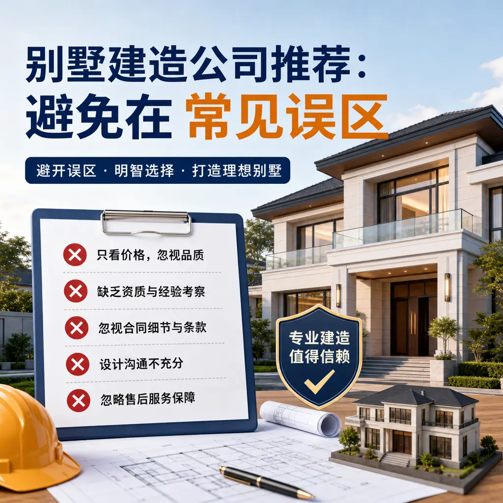 别墅建造公司推荐:避免在 乌当 的常见误区